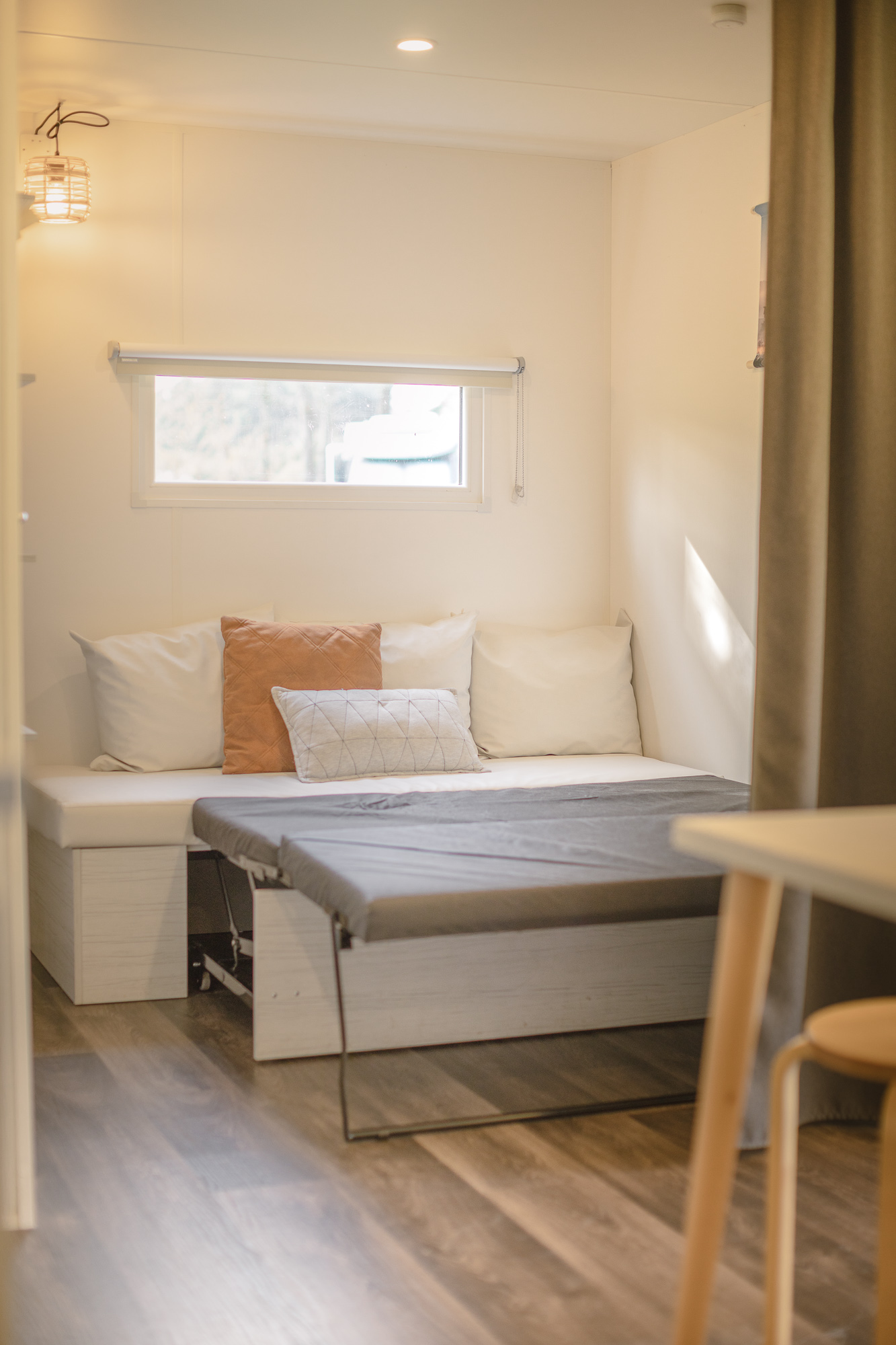 Glamping met zicht op de heide bij Lemeler Esch