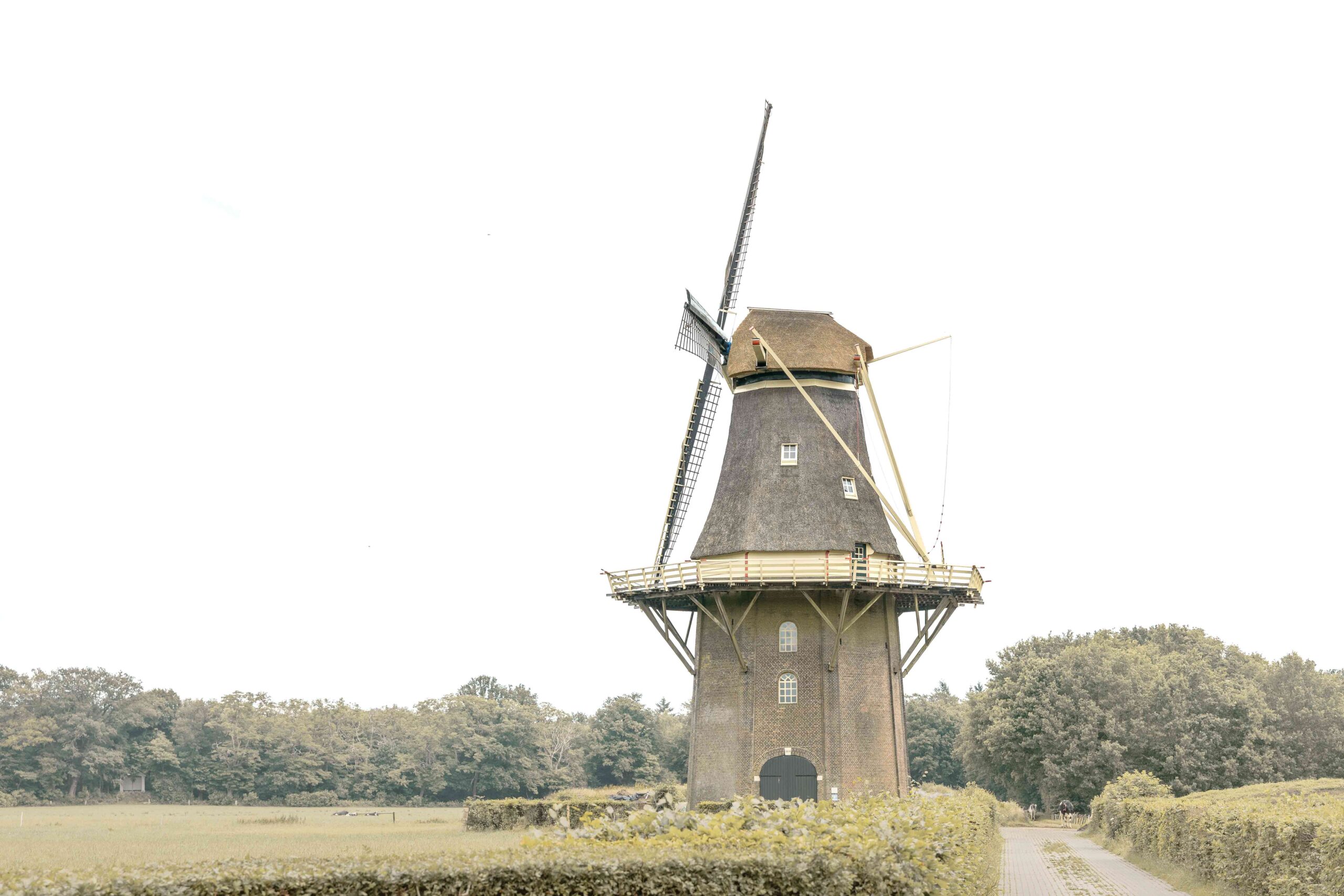 De molen in Vilsteren in de omgeving van Lemeler Esch natuurcamping